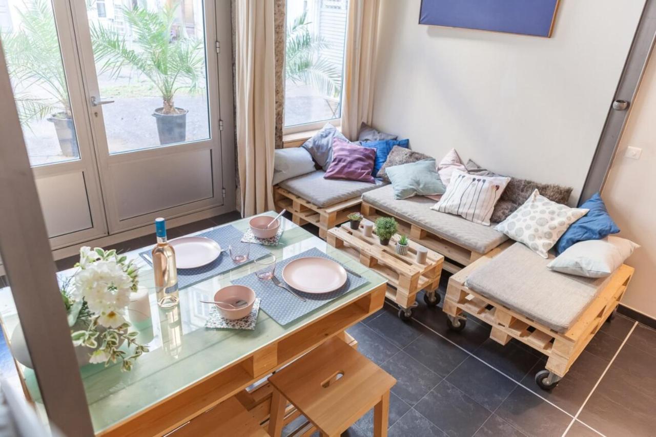 リヨンQuiet Duplex Near Brotteaux Part-Dieu And Parc Tete D'Orアパートメント エクステリア 写真